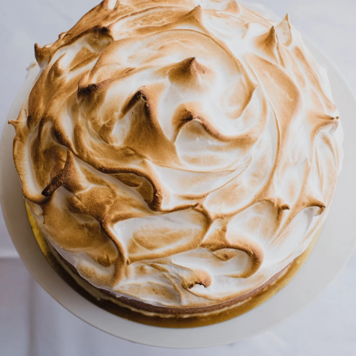 Baked Alaska glace meringue