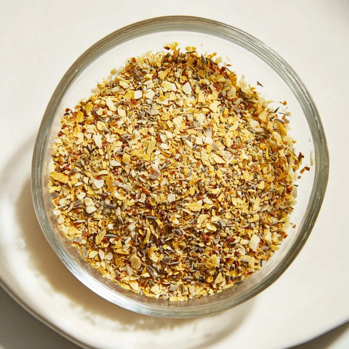 Savour Flavor seasoning blend: A close-up shows the dry, flavorful mixture ready to enhance savory dishes.