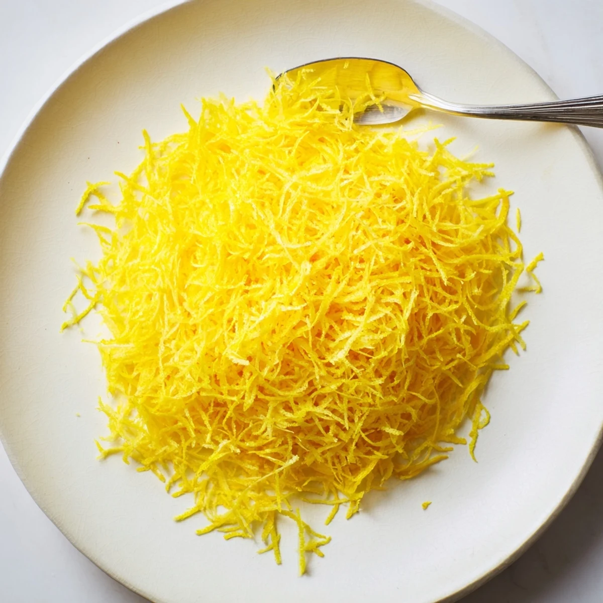 Close-up of vibrant yellow lemon peel, a key ingredient for delicious homemade lemon recipes.