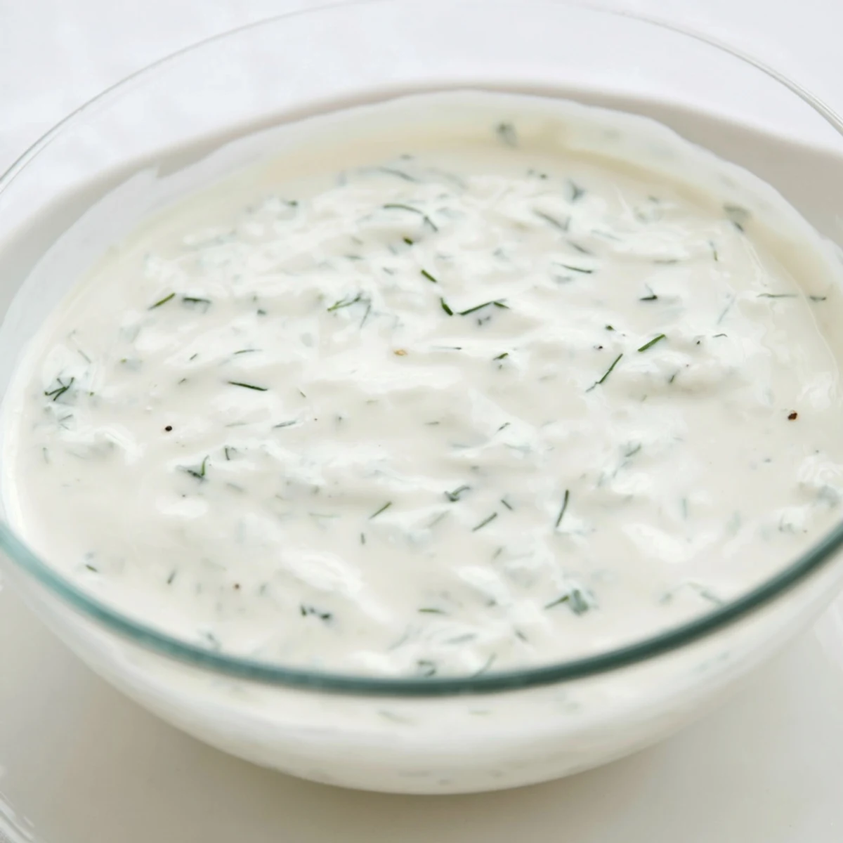 Crème ranch aux herbes fraîches