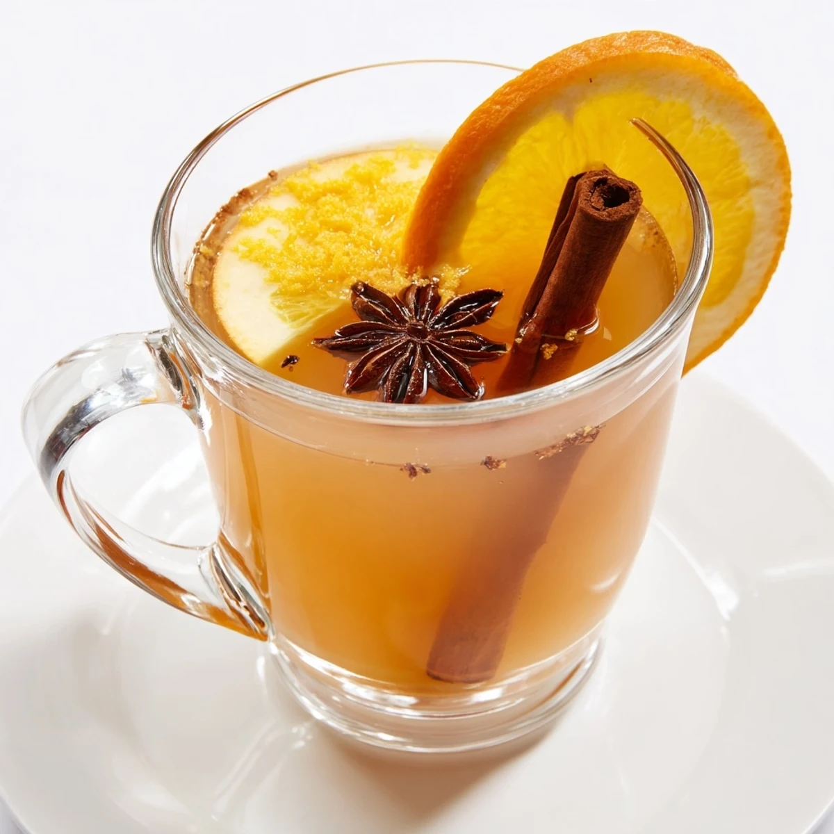 This spiced fruit juice recipe offers a comforting winter drink with cinnamon and star anise.