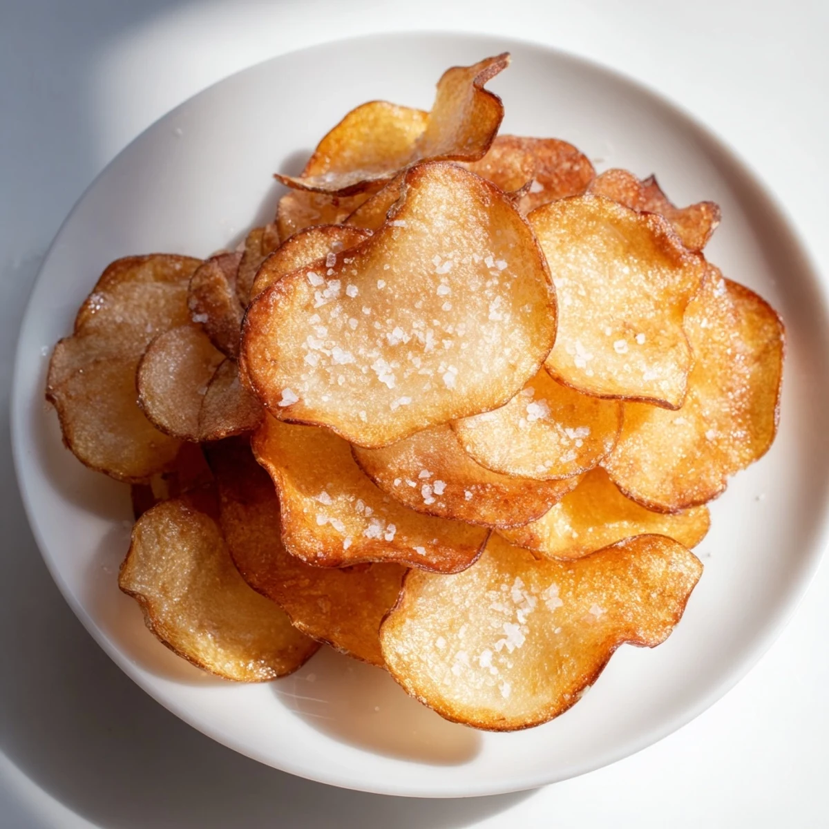 Close-up photo of a bowl of savory chips, the ultimate easy snack, perfect for sharing.