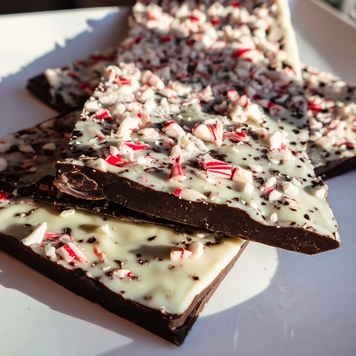 Peppermint Bark chocolat menthe