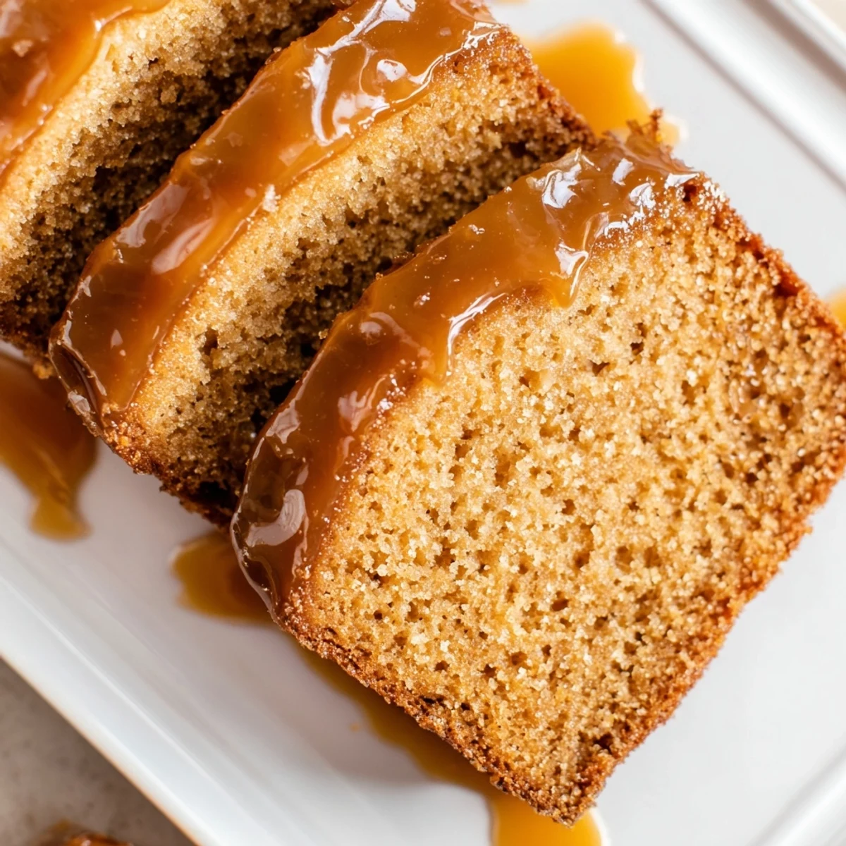 Gâteau moelleux au sirop doré
