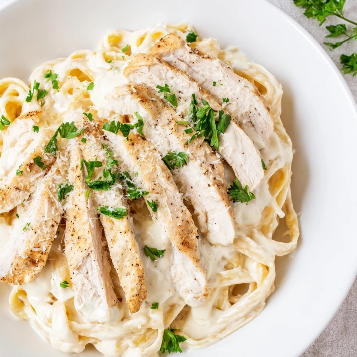 Creamy Alfredo Pasta Chicken