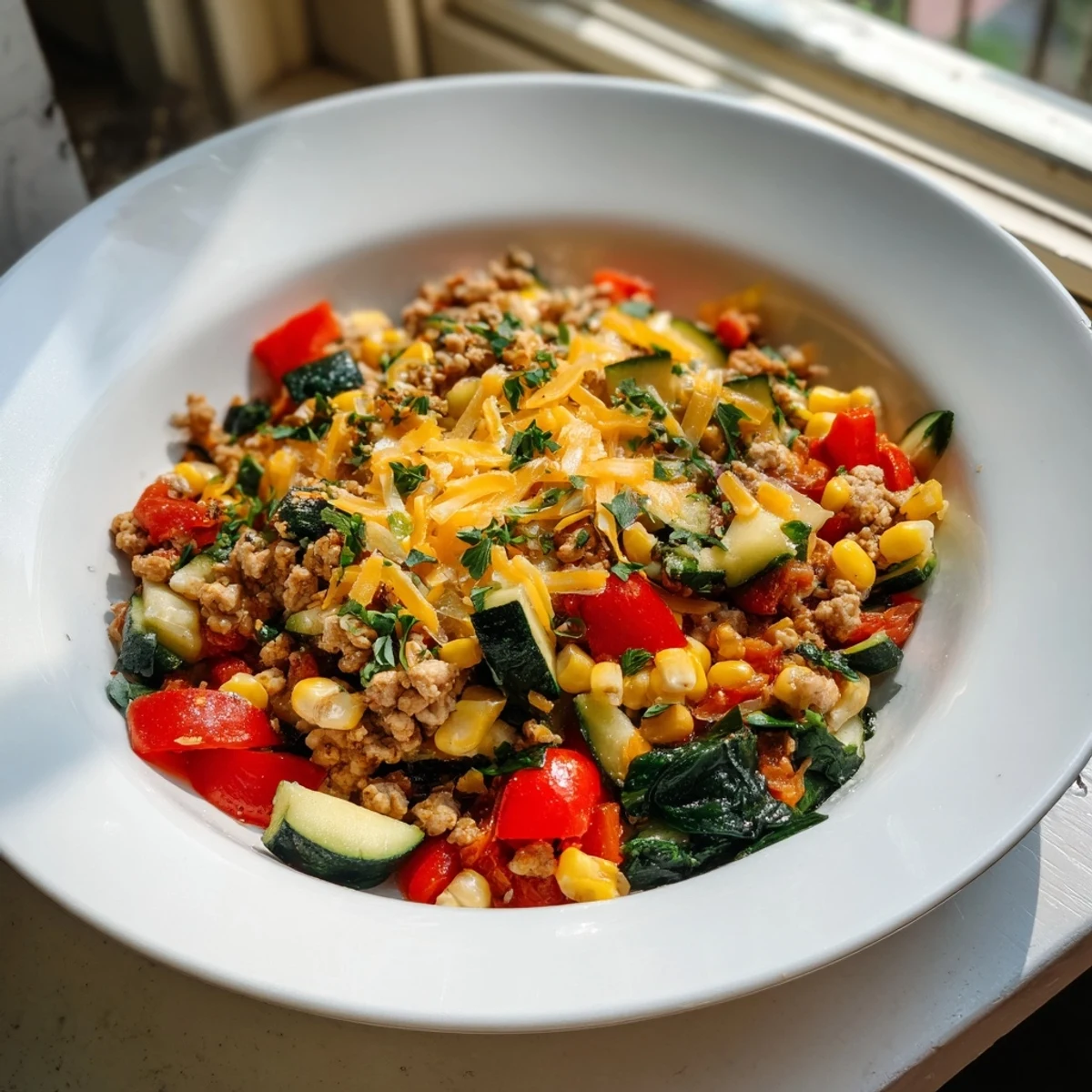 Cette dinde en poêle savoureuse, avec ses épices fumées et ses légumes dorés, sert à quatre pour un dîner gluten-free facile.