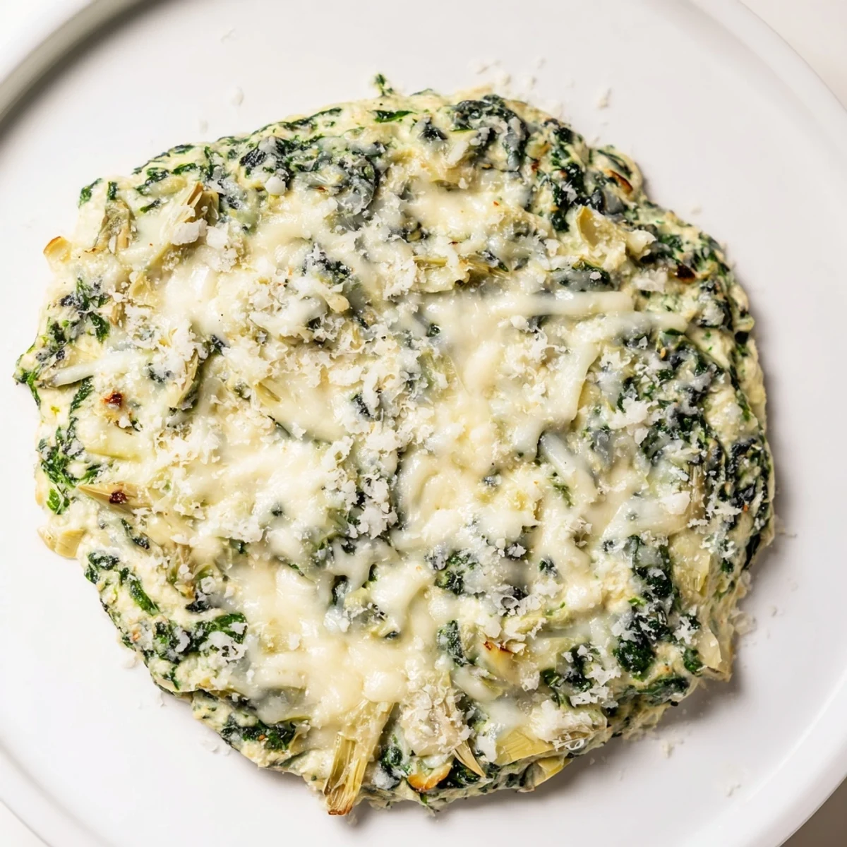 Chaud, crémeux et doré, cette Spinach and Artichoke Dip sortant du four s'accompagne de chips de maïs pour un apéro gourmand.  