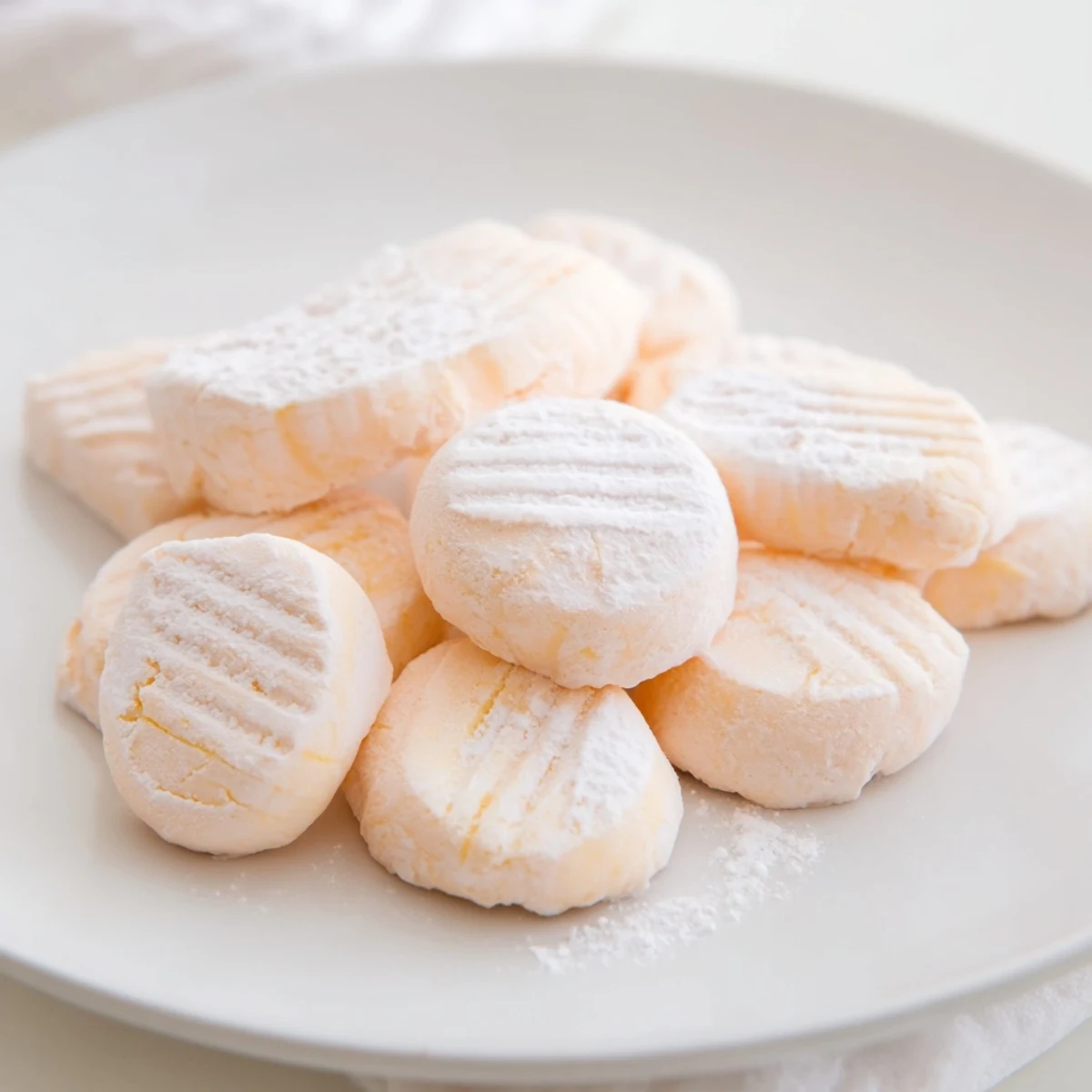 Bonbons fondants à l'orange et fromage frais parfaits pour les fêtes et mariages américains